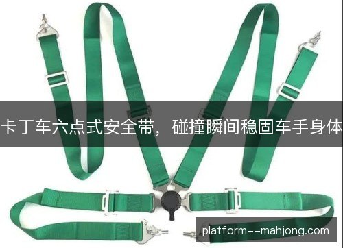 卡丁车六点式安全带，碰撞瞬间稳固车手身体